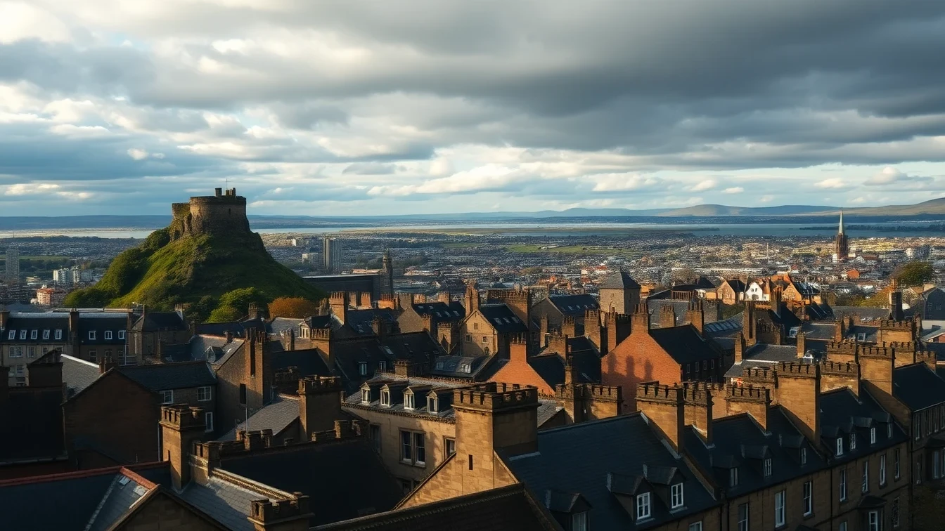 Drainage coverage across Edinburgh and the Lothians, Scotland