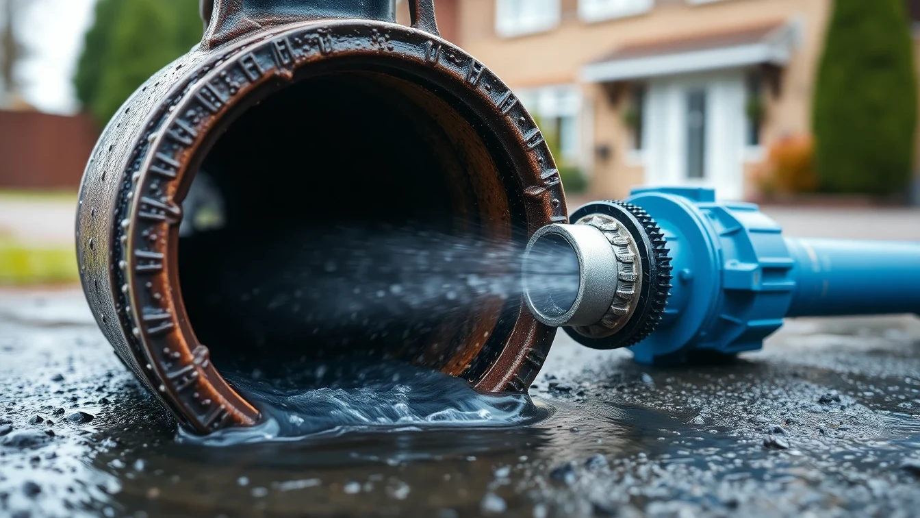 Drain Jetting in Bonnyrigg, Midlothian