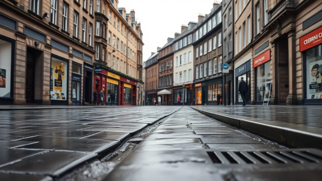 Drain unblocking in Leith, City of Edinburgh