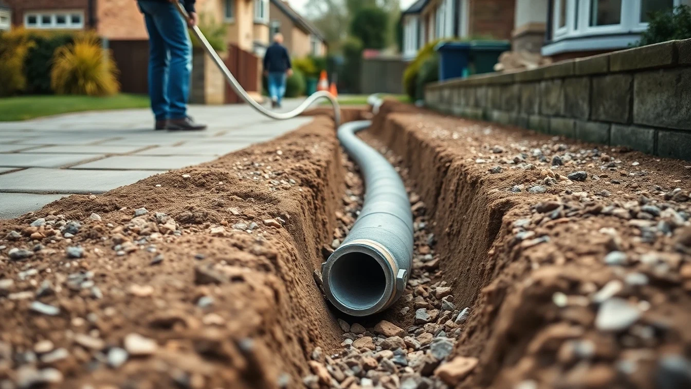 Drain Repairs in Leith, City of Edinburgh