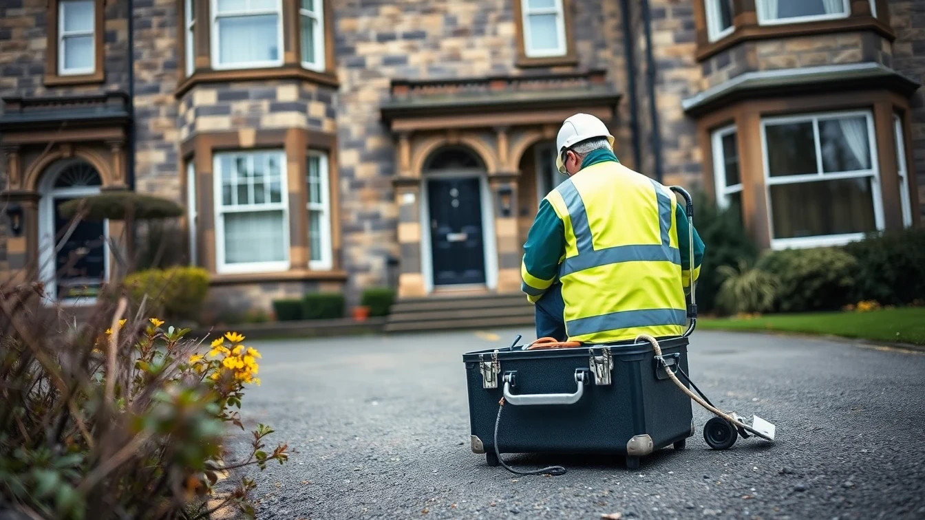 Pre-Purchase Drain Survey in Edinburgh, Scotland