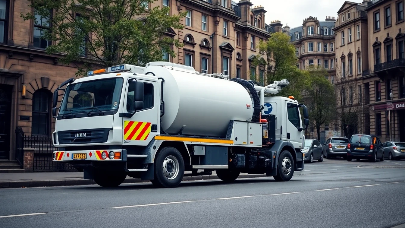 Commercial Drain Jetting in Edinburgh, Scotland